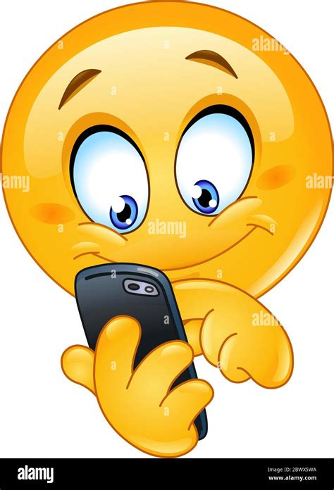 Face Emoji Phone Hi Res Stock Photography And Images Alamy