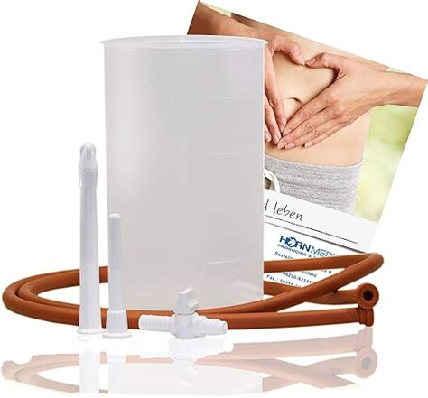 Horn Medical Clistere Cup Enema Kit Per La Pulizia Del Colon O Irritazione Vaginale Per Uso