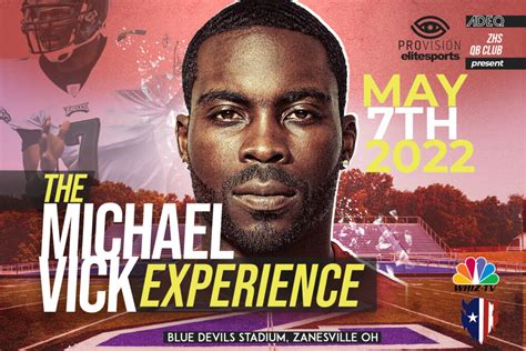 The Michael Vick Experience Coming To Zanesville In May Whiz Fox