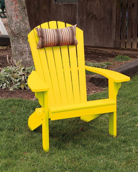 9d322e2cd5a122a7b0dd686365e851c4  Polywood Adirondack Chairs Bright Yellow 