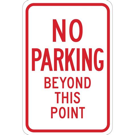Party Supplies No Parking Beyond This Sign Parking Sign Banners And Signs