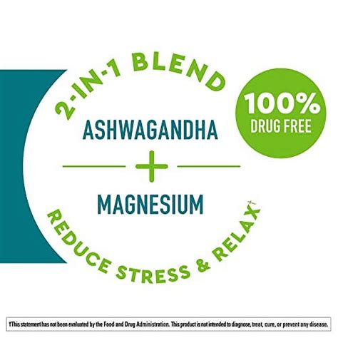 Nature Made Wellblends Calm And Relax Ashwagandha 125 Mg Magnesium 300