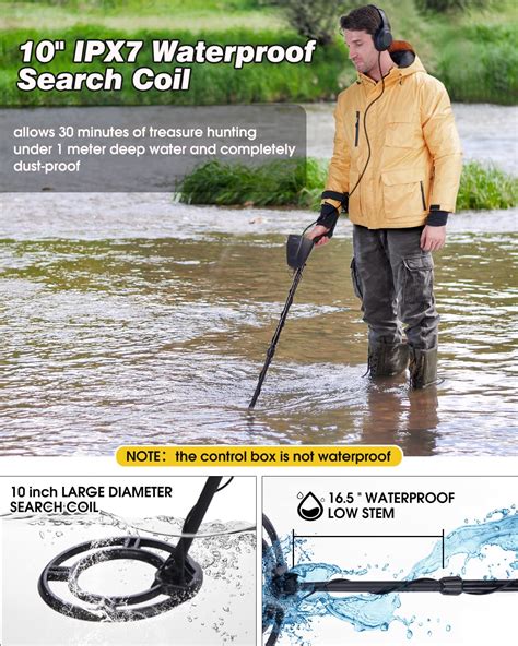 Sakobs Metal Detector For Adults Waterproof Professional Higher