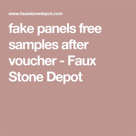 25 high quality stoneworks faux stone in different resolutions. fake panels free samples after voucher - Faux Stone Depot ...