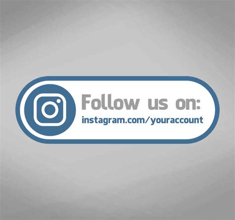 Follow Us Instagram Decal Tenstickers