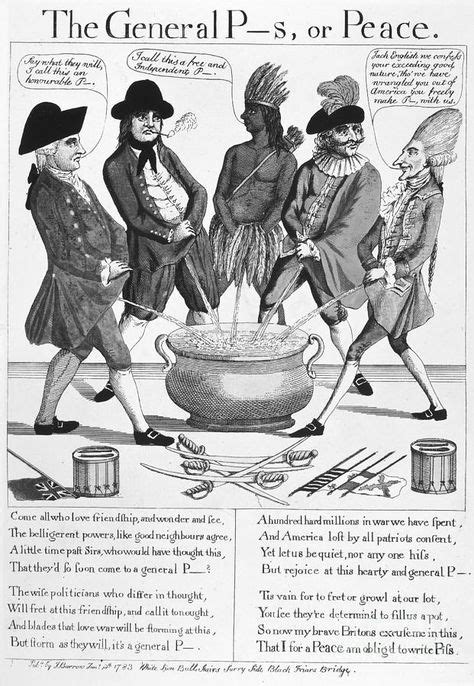 Treaty Of Paris Cartoon Artillustration Cartoons Treaty Of Paris