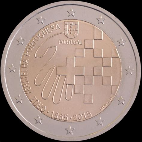 2 Euro Gedenkmünze Portugal 2015 Portugiesisches Rotes Kreuz Ebay