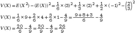 Supposons que l'on a calculé la loi de probabilité d'une variable aléatoire dont voici le tableau Cours de maths - Variable aléaoire discrète (loi de ...