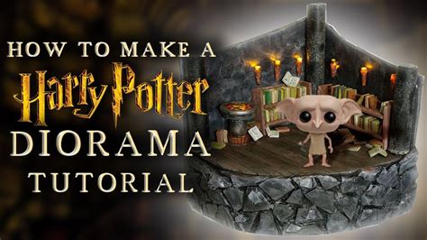 Harry Potter Diorama Diy Tutorial Youtube