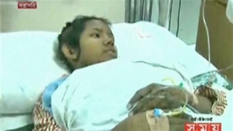 Woman Rescued From Rubble Of Bangladesh Factory