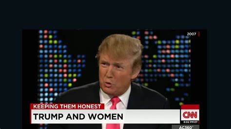 Donald Trumps Shocking Past Comments About Women Cnn Video