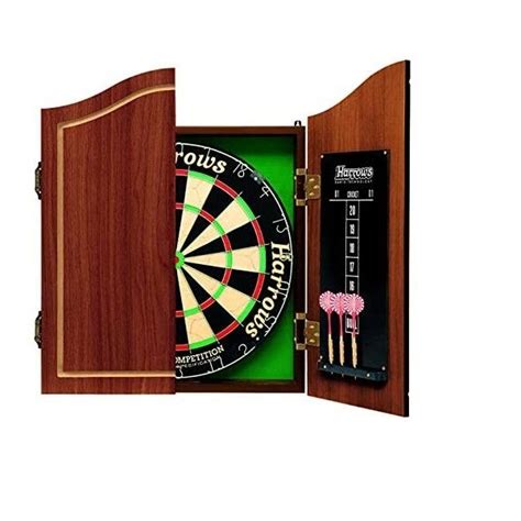 Harrows Pro Choice Dartboard And Cabinet Set Mind Games Canada