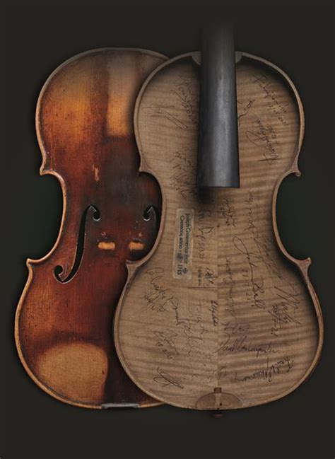 The Strad News Signed Copy Of Paganinis Violin To Raise Funds For
