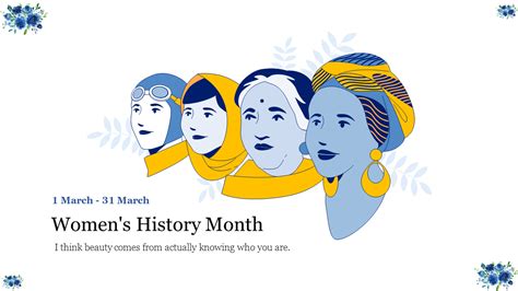 Womens History Month Powerpoint Template