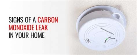 Signs Of A Carbon Monoxide Leak In Your Home Wayne Alarm