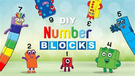 Diy Making Numberblocks Out Of Mathlink Cubes Count 1 To 10 Playtime