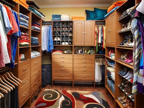 You organize your belongings well so it is easy to access and appears so stylish. Master Closet Design Ideas | HGTV