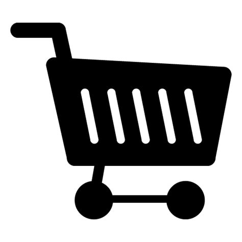 Black Shopping Cart Icon Png Transparent Background Free Download