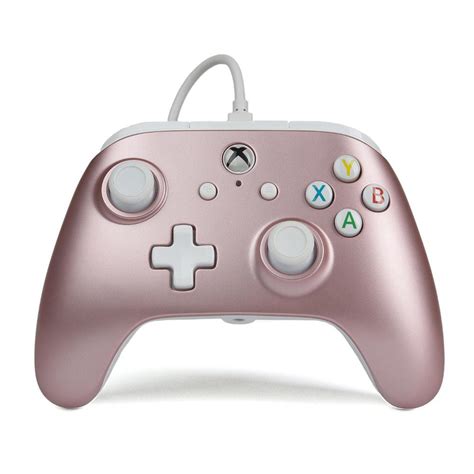 Xbox One Enhanced Wired Controller Rose Gold Gamory