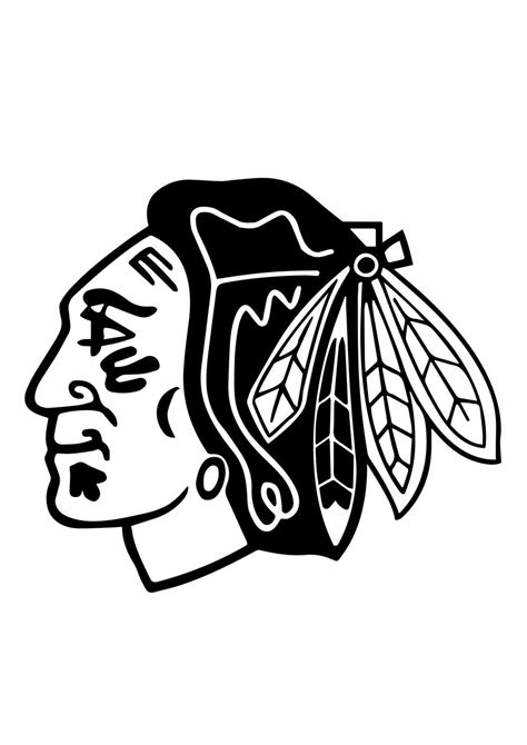 Chicago blackhawks logo by unknown author license: Pin on ⚫️BlackHawksL v