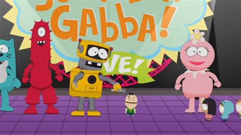 South Park Ike Tames Foofa Strange At Yo Gabba Gabba Live Youtube