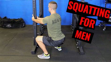 How To Squat For Men Fix Mistake Guys Make Youtube