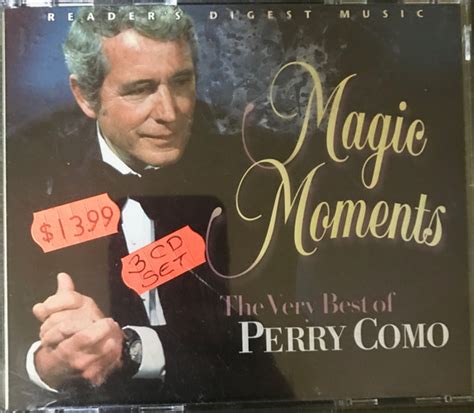 Magic Moments The Very Best Of Perry Como By Perry Como 1998 Cd X 3