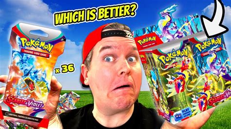 36 Blisters VS 1 Booster Box Scarlet Violet Pokémon Opening YouTube