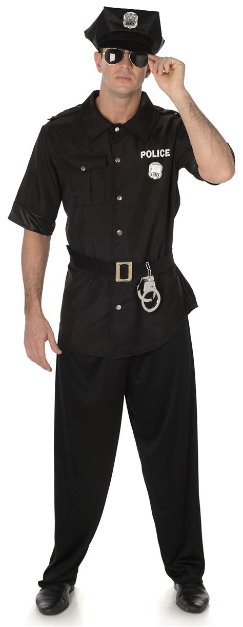Police Officer Adults Fancy Dress American Cop Nypd Womens