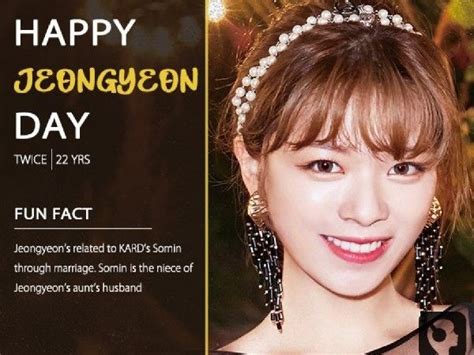 An Advertisement For Jeongyeons Upcoming Album Happy Jeongeon Day