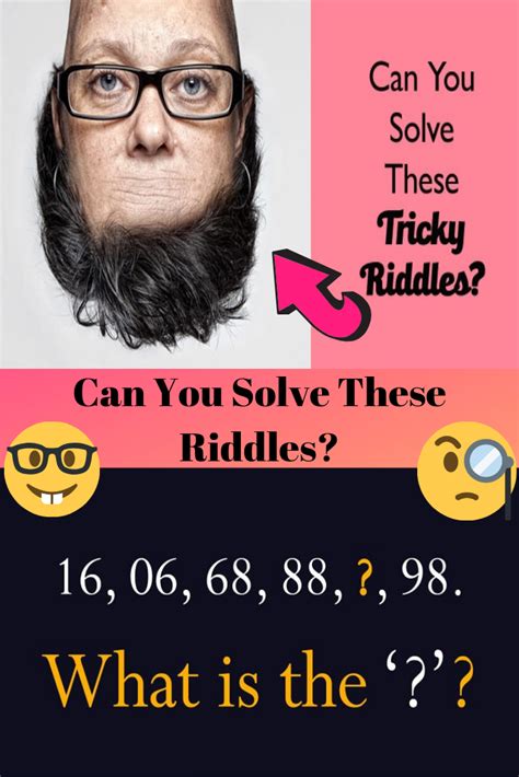 Can You Solve These Riddles Wtf Fun Facts Tricky Riddles Wtf Funny