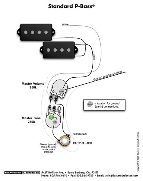 Fender Precision Wiring Diagram