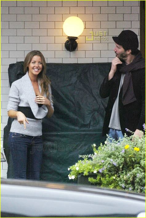 Keanu Reeves Steamy Kiss With Hallie Meyers Shyer Photo Photos Just Jared