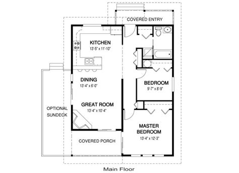 700 Sq Foot House Plan