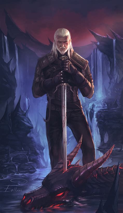 Artstation Geralt Of Rivia The Witcher Iii