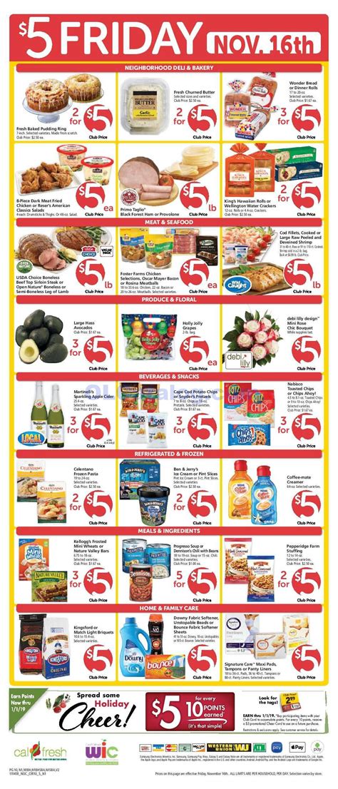 If you are one of them and regularly shop at its more than 1300 stores, then you might be whether you search for weekly ads, addresses or opening hours of its stores, you will find it at weekly ads. Safeway $5 Friday November 16, 2018. View Latest Safeway ...