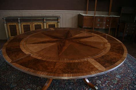 Clayton 36 round drop leaf table by winsome (3) sale. Round Mahogany Dining Table with Leaves. Antique Reproduction
