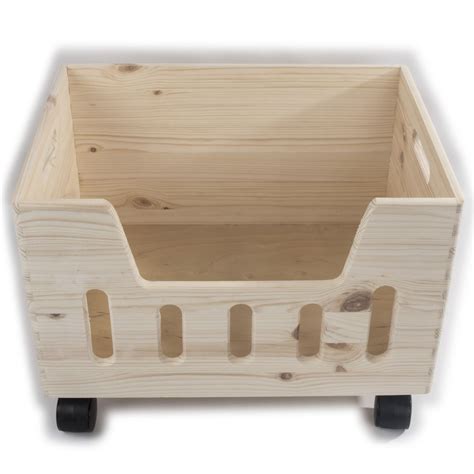 1 3 Tier Large Wooden Stacking Storage Boxes Crates Chest Trunk Cut Out