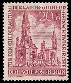 The deutsche post ag, operating under the trade name deutsche post dhl group, is a german multinational package delivery and supply chain management company headquartered in bonn, germany. Kaiser-Wilhelm-Gedächtniskirche - Briefmarke Berlin