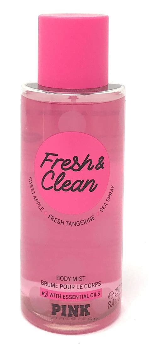 Victorias Secret Pink Fresh And Clean Body Mist 84 Fl Oz 250 Ml With