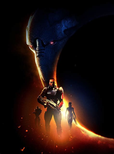 Characters Poster Art Mass Effect Art Gallery
