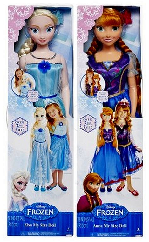 Buy Disney Frozen My Size Elsa And Anna Doll Online At Desertcartindia