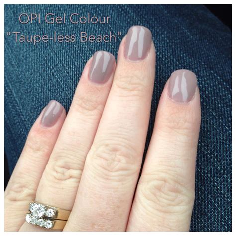 OPI Gel Polish Taupe Less Beach Done By Just For You Day Spa Gift