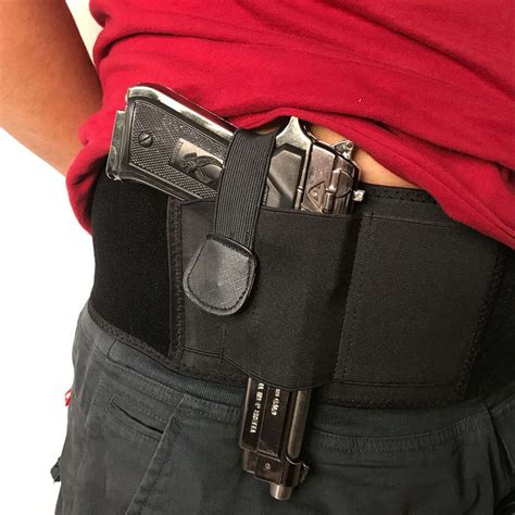 Concealed Carry Ultimate Belly Band Holster Gun Pistol Holsters Fits