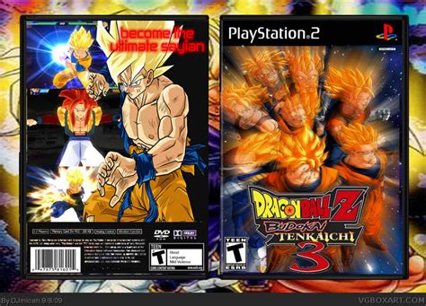Budokai tenkaichi 3 is a fighting video game published by bandai namco games released on november 13th, 2007 for the sony playstation 2. Dragon Ball Z: Budokai Tenkaichi 3 PlayStation 2 Box Art Cover by DJmicah