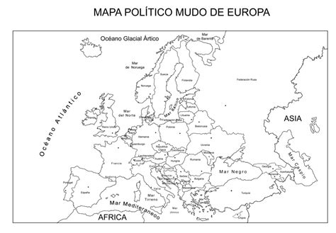 Información e imágenes con Mapas de Europa Fisico Político y para Colorear