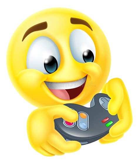 Gamer Emoji Emoticon Vector Illustratie Illustration Of Emoticons