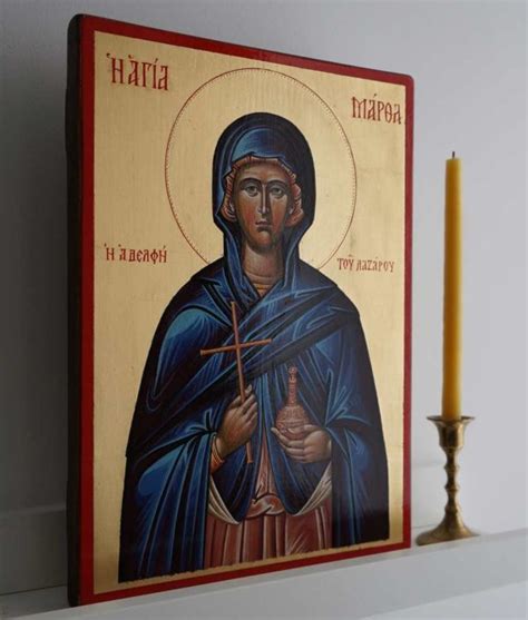 Saint Martha Of Bethany Orthodox Icon Blessedmart