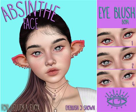 Second Life Marketplace Absinthe Face Eye Blush