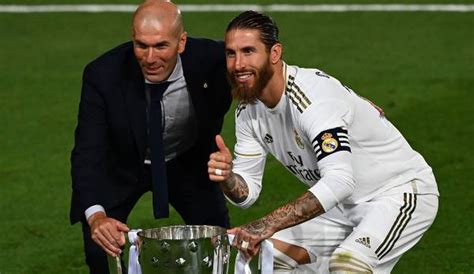 Real Madrid Zinedine Zidane Schwärmt Von Sergio Ramos Der Beste